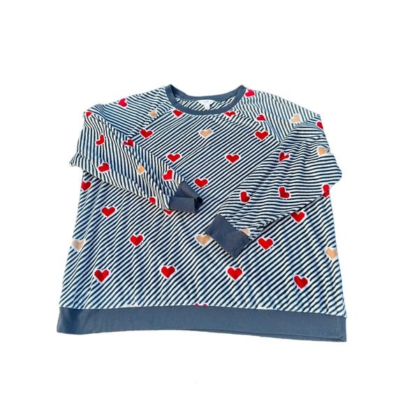 Secret Treasure Sleepwear Striped loungewear Pants/ top jogger soft Womens 2X - Picture 3 of 8